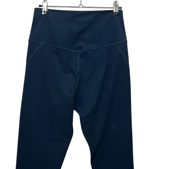 Girlfriend Collective High Waist Cropped Leggings Navy Blue Women’s Size Medium - Picture 6 of 11